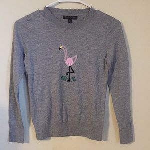 2/$20 Banana republic flamingo sweater